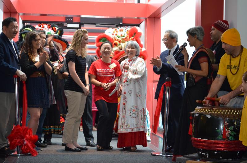Ribbin Cutting, 2013